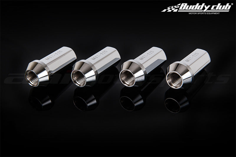 BUDDYCLUB RACING SPEC LUG NUTS 4 PACK (CHROME)