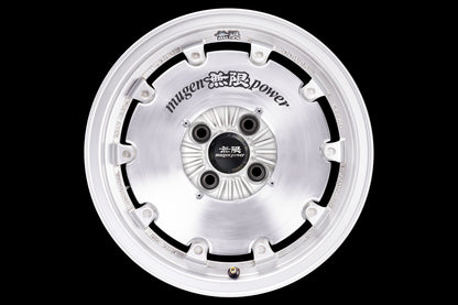 MUGEN CF48 WHEEL - 15 INCH, WHITE, ALUMINIUM