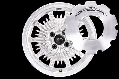 MUGEN CF48 WHEEL - 15 INCH, WHITE, ALUMINIUM