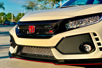 CIVIC FK7/8 CARBON FRONT GRILLE GARNISH