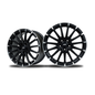 MUGEN MD15 WHEEL - 18 INCH, BLACK/MACHINED, ALUMINIUM